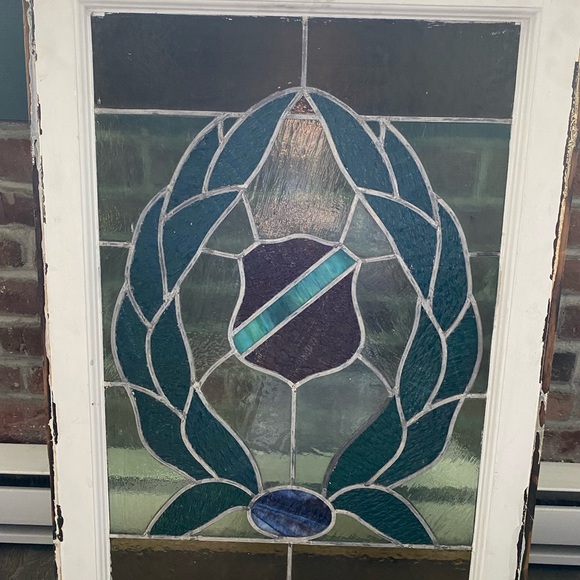 Vintage Stained Glass Window 1900-1920 - Picture 2 of 6
